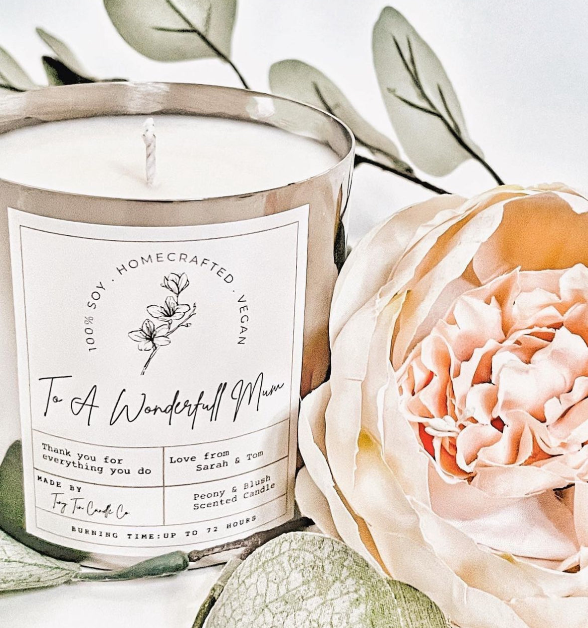 Celebrate Mother's Day with the Perfect Gift A Homemade Candle from Tiny Tin Candle Co.