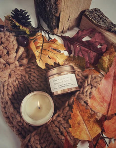 Set of 3 Autumn Soy Candles | Pumpkin Spice, Hocus Pocus, Fireworks & Embers | 100ml Tin Candles