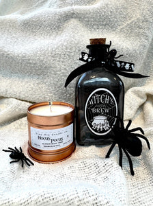Set of 3 Autumn Soy Candles | Pumpkin Spice, Hocus Pocus, Fireworks & Embers | 100ml Tin Candles