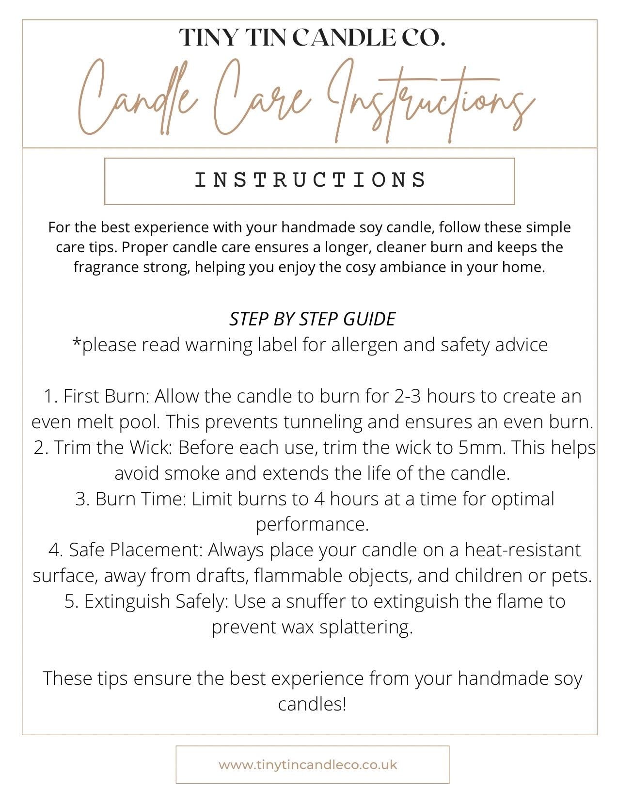 Woodsmoke Candle - 100ml Tin | Smoky & Sensuous Scent | Handmade Soy Candle | Perfect Christmas Gift