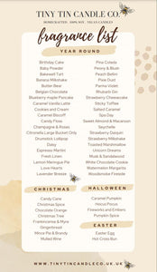 Cosy Cashmere and Winter Musk Candle - 100ml Tin | Festive & Luxurious Scent | Handmade Soy Candle | Perfect Christmas Gift