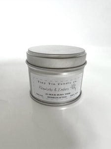 Fireworks & Embers Soy Candle - 100ml Tin | Bonfire Night Scent | Vegan-Friendly Handmade Candle
