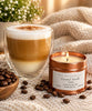Coffee Lovers Candle Hamper – 2 x 100ml Tin Candles + Mug| Espresso Martini & Caramel Vanilla Latte | Perfect Gift Set | Christmas Gift