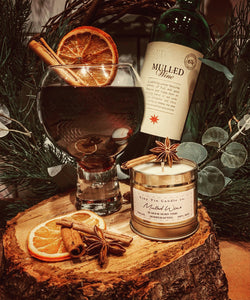 Mulled Wine Christmas Candle 100ml Tin Candle