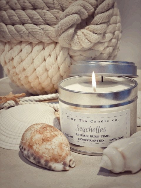 Seychelles Soy Tin Candle 100ml